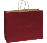 Holly A3 Coloured Twist Handled Kraft Paper Bag