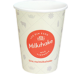 Enviro Recyclable Single Walled Paper Cup - Full Colour - 340ml